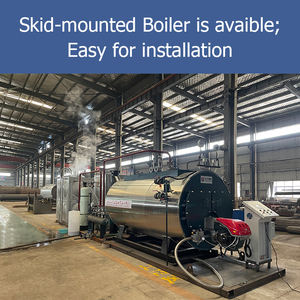Automatique de 1 à 20 tonnes de <span class=keywords><strong>gaz</strong></span> naturel GPL Diesel Prix de la chaudière à vapeur industrielle - Product Image 4