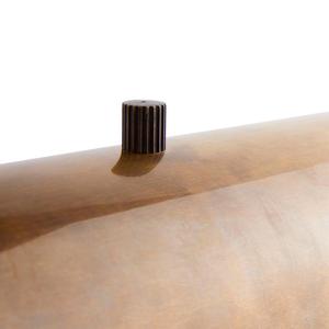 American Minimalist <b>Table</b> <b>Lamp</b> Marble <b>Base</b> Brass Shade LED Light Source E27 Bulb Switch Control Home Office Study Lighting - Product Image 3