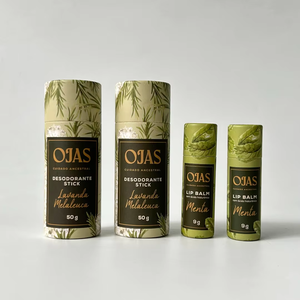 Prix usine 100% Tube de poussée de cylindre en carton biodégradable pour baume à lèvres et déodorant Tube de papier de conteneur de cosmétiques - Product Image 2