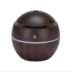 Desktop di plastica ad ultrasuoni umidistat Mini USB venature di legno luce <span class=keywords><strong>ambiente</strong></span> aromaterapia grande umidificatore a spruzzo - Product Image 6