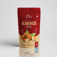 100g 200g Op maat gemaakte kleurrijke bedrukte voedselveilige Doypack zakjes met ritssluiting voor notenverpakkingen (amandelen, cashewnoten, pistachenoten)
