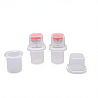 Boîtes personnalisées pour flacons en plastique transparent pour peptides, 3ml*2, 5ML, 7ML, 10ML*1 - Étui de rangement et de transport pour flacons Cillin, en matériaux recyclés, support pour flacons