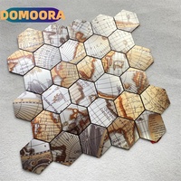 Mosaico de aluminio compuesto plateado cepillado, ligero, autoadhesivo para salpicaderos de cocina para contratistas