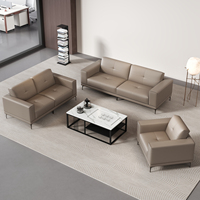 Meubles de projet personnalisés directement de l'usine, canapé italien 3 places, mobilier contractuel, canapé d'hôtel, canapé de réception de bureau