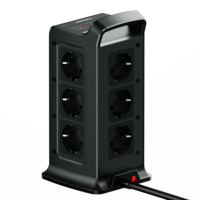 2025 Tour Europe Power Strip Cube Socket Avec Port USB Allemagne Prise Rallonge Électrique Multi Prise Murale Adaptateur Surge P