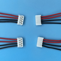 Harness Kabel Elektronik Otomatisasi Rumah Pintar JST Kustom, Konektor 2-16 Pin, Pitch 1.0/1.25/1.5/2.0/2.54mm, PVC, RoHS