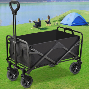 <span class=keywords><strong>Carro</strong></span> plegable de gran capacidad para servicio pesado, portátil, para acampar, jardín, carrito de playa plegable, bolsa de almacenamiento para coche - Product Image 6