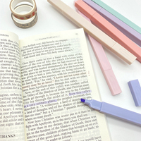 Stylos multifonctionnels en gros, surligneurs bibliques, 6/12/24/38 couleurs, marqueurs, surligneur, stylo surligneur pastel, lecture