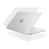 Casing Keras PC Transparan Ringan Ultra Ramping MacBook Neo, Penutup Perlindungan Penuh Ketangguhan Tinggi Anti Gores Tahan Lama A3404