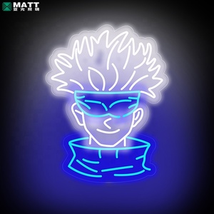 Nouveauté : Néons LED en silicone personnalisés Pikachu Pokémon pour dropshipping, DC12V, mignons, pour décoration de fête, salle de jeux, publicité, intensité réglable - Product Image 5