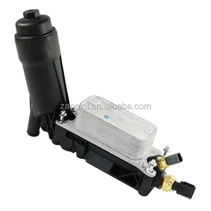 Adaptor Rumahan Filter Pendingin Oli Mesin Adapter Adapter Adapter untuk Chrysler 300C Jeep Grand Cherokee WK2 3, 6L 2011-2013