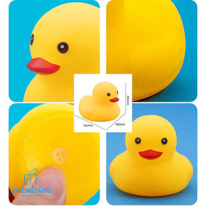 Özel Baskılı Logolu Kauçuk Çocuk Banyo Oyuncağı Ses Çıkaran Ördek Stres Giderici Oyuncak Ördek Kişiselleştirilmiş Promosyon Oyuncakları Hediye - Product Image 4