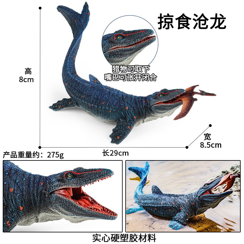 MC Nouveau Solid Predator Mosasaur (Bouche mobile)