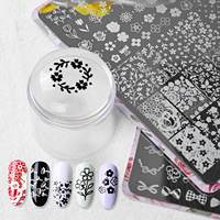 Plaque de transfert d'art ongulaire haut de gamme grande taille en gros, modèle populaire de décoration d'ongles à motif nœud, outils de stamping en acier pour ongles