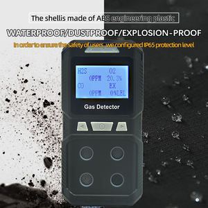 대형 화면 디스플레이와 인간 음성 안내 기능을 갖춘 4 in 1 산업용 가스 분석기 Co/ex/<span class=keywords><strong>hs</strong></span>/o2 가스 감지기 - Product Image 2