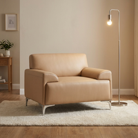 Ensemble de canapés modulaires en cuir modernes - Luxe pour la maison, le bureau et l'hôtellerie, utilisation commerciale, écologique, durable