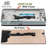 Écran combiné LCD Super AMOLED de haute qualité pour Redmi Note 13 5G écran tactile de téléphone portable Plus Frame