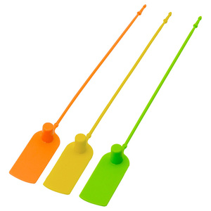 Sceaux de sécurité inviolables en plastique ZL-200 non réglables à verrouillage automatique avec fermoir, diamètre 2 mm, pour vêtements, bagages, chaussures - Product Image 3