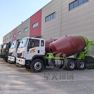 Fabrikpreis Tragbare Diesel-Trommelwalzen Automatischer Zementmischer-LKW Mit 64 Howo 64 6cbm Betonmischer-LKW - Product Image 4