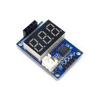 Modul Pengukur Jarak Ultrasonik Asli Baru HC-SR04 Papan Uji dengan Output Port Serial Tampilan Tabung Digital Papan Pintar Terlaris