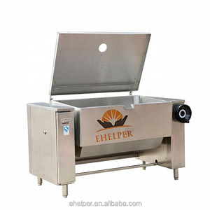 Plancha basculante industrial con trampa de grasa Diseño EasyClean para salidas de comida rápida Elec o Gas 150-320L - Product Image 1