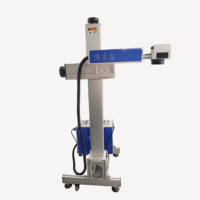Machine de marquage laser CO2 20W mini portable, compatible DXF, style volant, écologique, pour gravure sur métal