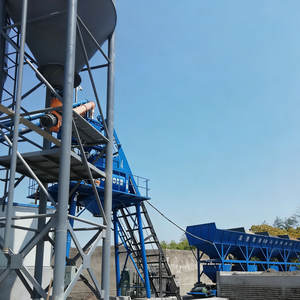 <span class=keywords><strong>Prix</strong></span> d'usine HZS75 Centrale à béton fixe 25-180m3 pour la production de béton prêt à l'emploi commercial - Product Image 3