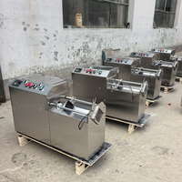 Machine commerciale automatique à découper les pommes de terre en bâtonnets, machine à découper les fruits et légumes, pousseur de bâtonnets de pommes de terre et de carottes