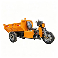 Mini tricycle électrique de 2 tonnes, camion à benne basculante, facile à utiliser, petite machine minière