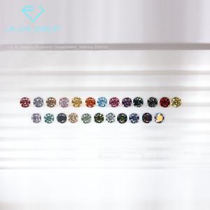 Pierre brute de moissanite de laboratoire <span class=keywords><strong>Lin</strong></span> <span class=keywords><strong>Ai</strong></span>, jaune doré, taille brillant, 5-9 mm, 0,5-4,0 carats, vente en gros, pierre principale, couleur feu - Product Image 5