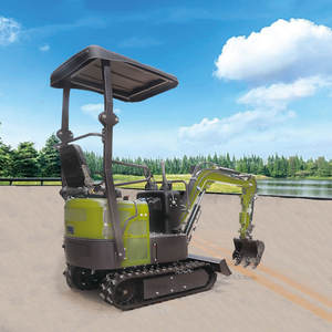 Mini-excavatrice sur chenilles de 1 tonne, compacte, pour jardin, ferme et construction, moteur Koop Euro5, pompe, usine OEM/ODM - Product Image 6