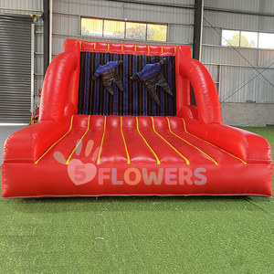 Parti oyunları şişme Velcro duvar tırmanma interaktif oyun cırt cırt yapışkan duvar şişme oyun - Product Image 2