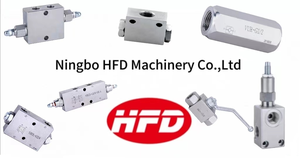 农业工程移动机械液压动力装置VRDE VBPDE C 3/8 BSP双先导止回阀控制工作 - Product Image 3