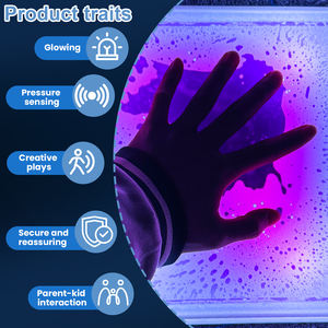 Activé par le toucher allumer l'équilibre Stepping Stones Développement et coordination des enfants Jouets sensoriels liquides Stepping Stones liquides - Product Image 6