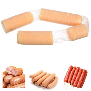 Tripas de Colágeno <span class=keywords><strong>Halal</strong></span> para Salchichas, Grado Alimenticio, Calibres 15mm, 16mm, 18mm, 20mm, 21mm, 22mm, 25mm, 26mm, 28mm, 30mm, 32mm, 36mm, 38mm - Product Image 4