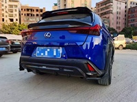 Haute qualité 2018-2021 pour Lexus UX Kits de carrosserie de voiture en Fiber de carbone ART Style mise à niveau lèvre avant lèvre arrière jupes latérales becquet aile supérieure