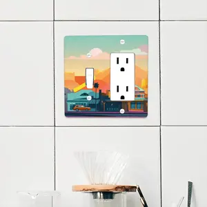 Plaque murale décorative Jumbo 2 Gang image personnalisée - Product Image 2