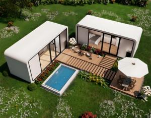 2025 phong cách mới thông minh 20ft & 40ft đúc sẵn nhà di động bao gồm trang bị phòng ngủ phòng tắm & nhà bếp <span class=keywords><strong>container</strong></span> nhà khái niệm - Product Image 3