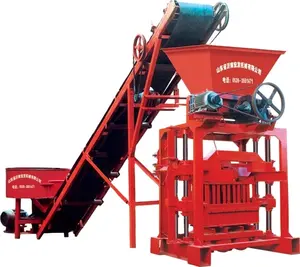 QTJ4-35 Brick Making Machine for Small Business/Small Scale Brick Moulding Machine/Brick Machine for Small Industries