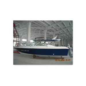 25ft / 7.6 M Glasvezel Materiaal Hard Top Model Snelheid Patrouilleboot