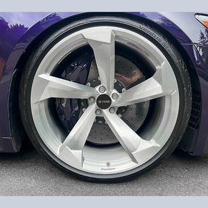 ล้อแม็กซ์อะลูมิเนียมฟอร์จสั่งทำพิเศษ ได้รับการรับรองจาก DOT ขนาด 5x112 5x120 PCD สำหรับรถยนต์ Audi A5 A6 A7 A8 Q5 Q6 Q7 Q8 ล้ออัลลอยด์ที่ใช้ร่วมกันได้ 4 ชิ้น - Product Image 3