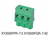 Bloc de bornes enfichable 7,5 mm/7,62 mm équivalent 2EDGKB WJ2EDGKB KF2EDGKB, bloc de bornes enfichable en laiton pour circuit imprimé, 180 degrés, Degson