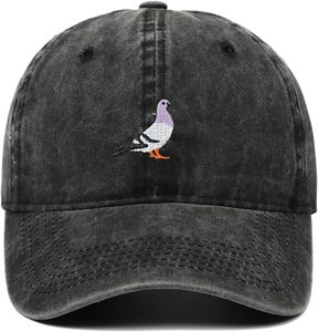 Gorra bordada unisex de moda, gorra de béisbol de algodón lavado vintage, sombreros ajustables - Product Image 2