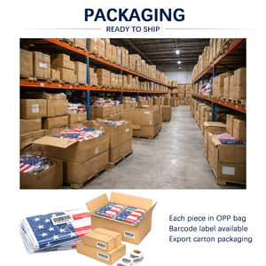 <span class=keywords><strong>Bandera</strong></span> de <span class=keywords><strong>Barbados</strong></span> 3x5 pies, Poliéster, Impresión a una Cara, Ojales de Latón, Doble Costura, Venta al por Mayor, 90x150cm - Product Image 5