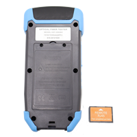 Mini OTDR 8-en-1 1310/1550nm 22/20dB 60km OPM VFL LS RJ45 avec séquence de câbles, écran tactile 3,5 pouces et carte d'événements HZY-3302SH