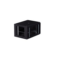 Support de serveur Internet TV en circuit fermé 6U épais monté sur mur assemblé petite porte en verre 9U Monitor 6U rack