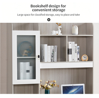 Bureau portable multifonctionnel de haute qualité et durable avec étagère, bureau d'étude moderne avec tiroirs pour enfants et adultes, bureau à domicile