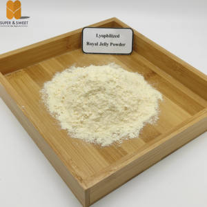 Yüksek kaliteli taze arı sütü <span class=keywords><strong>100</strong></span> doğal saf liyofilize arı sütü 6% 10-HDA en iyi fiyat liyofilize arı sütü toz - Product Image 1