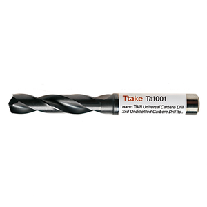 Foret universel en carbure Ttake Ta1001, revêtement Nano TiAlN, forets en carbure non percés 3Xd - Product Image 2
