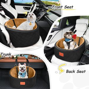 Luxury Car <strong>Dog</strong> <strong>Bed</strong> Seat <strong>Outdoor</strong> Safe Pet Car Booster Seat <strong>Bed</strong> Portable Carrier Travel <strong>Dog</strong> Seat <strong>Bed</strong> - Product Image 2